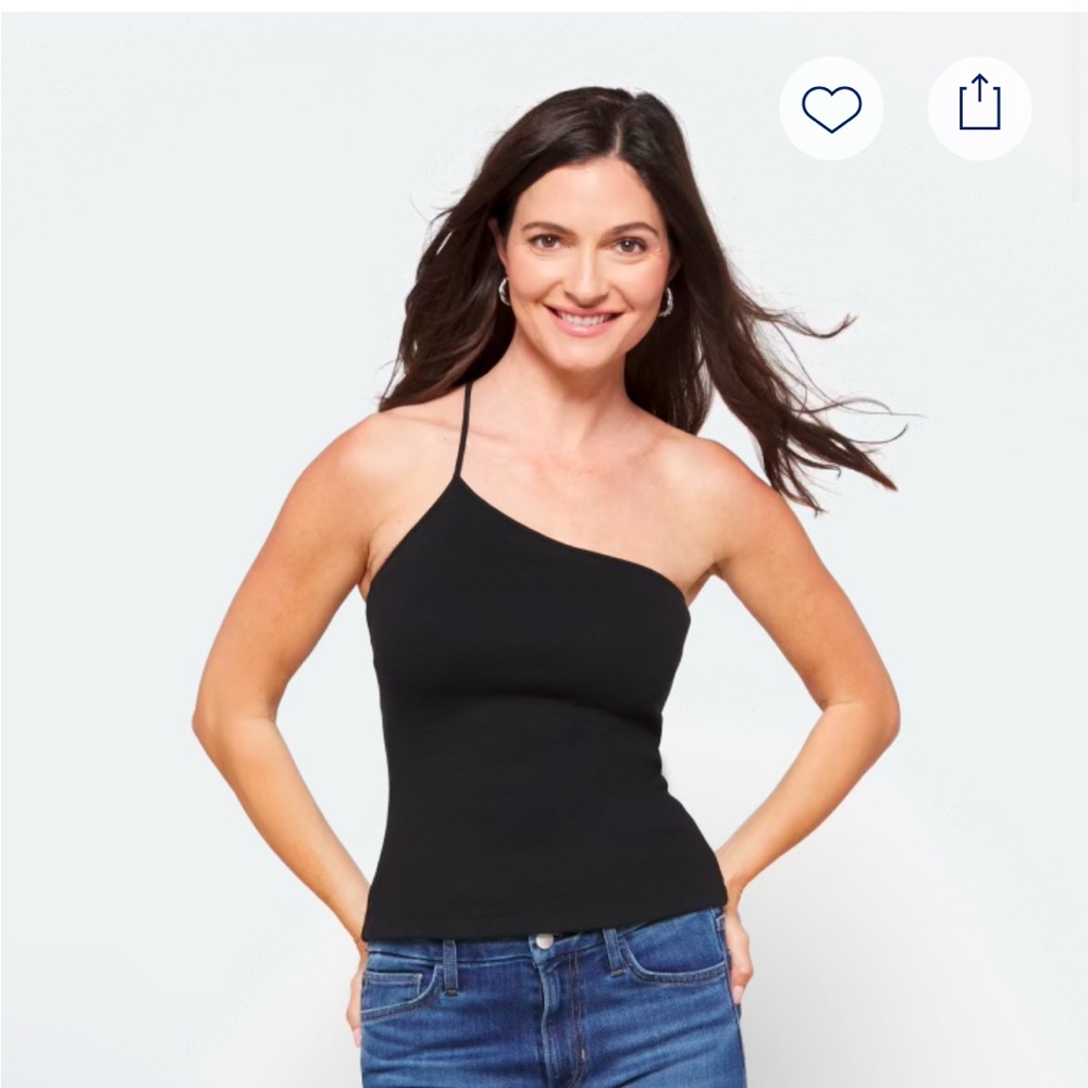 Modern Citizen Thin Strap One Shoulder  Top